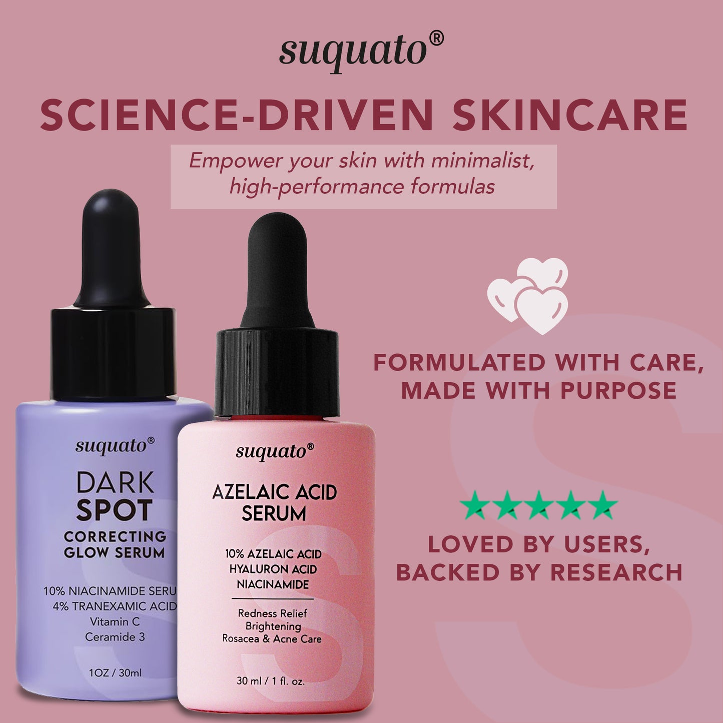 Azelaic Acid Serum with Niacinamide & Hyaluronic Acid